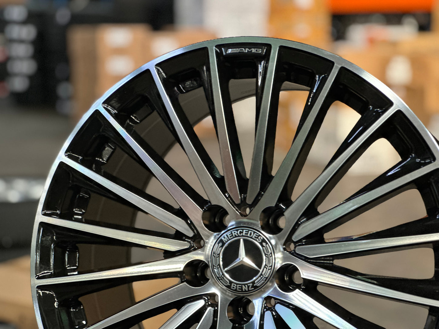 New 18X8.5 ET42 18Xx9.5 ET43 Mercedes (4 wheels) W206 Multispoke 5X112