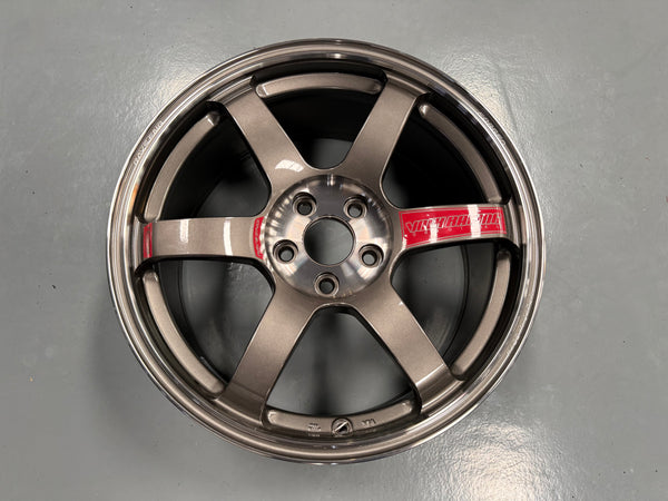New 18X8.5 ET42 Rays Volk Racing TE37 SL Saga Rim (4 wheel) 5X112