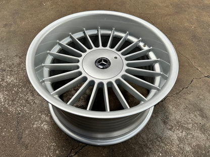 New 18x8.5J ET13 18x9.5J ET20 (4 wheels) Alpina Mercedes Gloss Metallic Silver 5X112