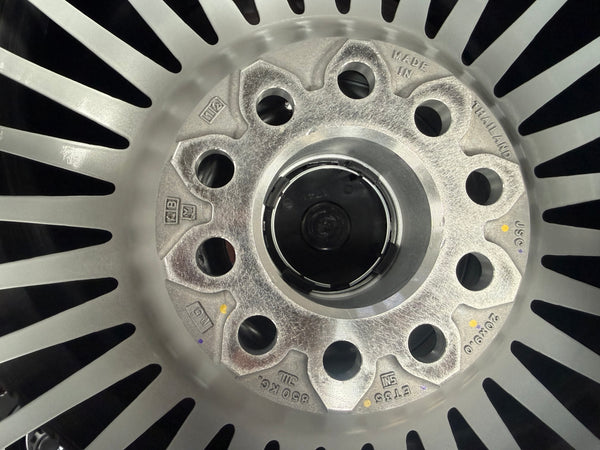 New 20x9 ET35 Lenso Crown (4 wheel) 5x120 Silver