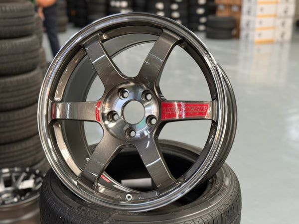 New 18X8.5 ET42 Rays Volk Racing TE37 SL Saga Rim (4 wheel) 5X112