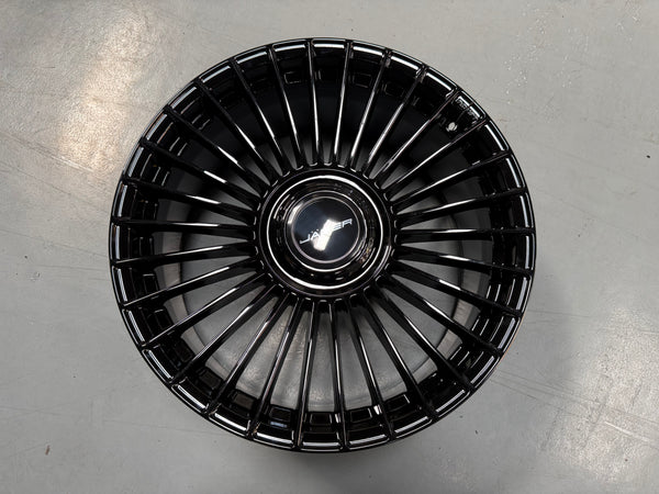 New 20x9 ET35 Lenso Crown (4 wheel) 5x120 Black