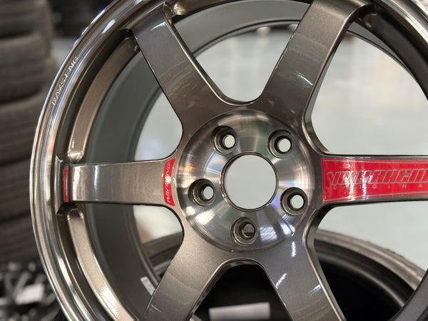 New 18X8.5 ET42 Rays Volk Racing TE37 SL Saga Rim (4 wheel) 5X112