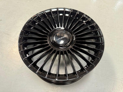 New 20x9 ET35 Lenso Crown (4 wheel) 5x120 Black