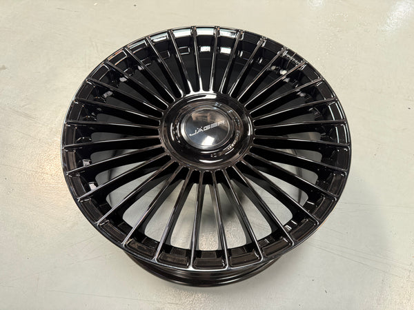 New 20x9 ET35 Lenso Crown (4 wheel) 5x120 Black