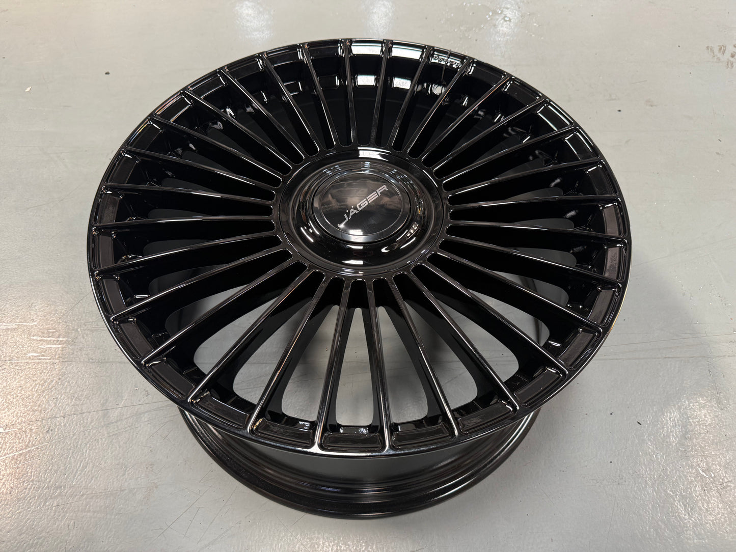 New 20x9 ET35 Lenso Crown (4 wheel) 5x120 Black