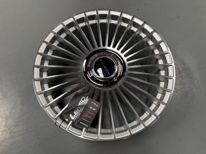 New 20x9 ET35 Lenso Crown (4 wheel) 5x120 Silver