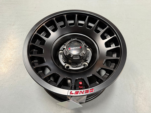 New 15x7.5 ET-6 Lenso Venom 10 (5 wheel) 5x139.7 Black
