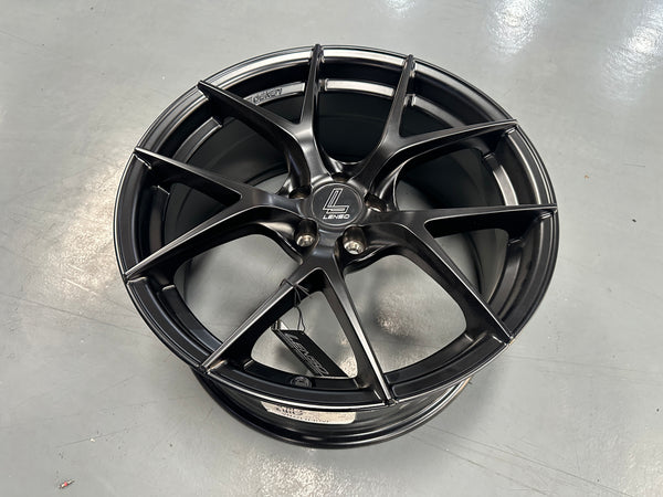 NEW 18X8.5 ET35 Lenso Jager Dyna Rim (4 wheel) Satin Black 5X100
