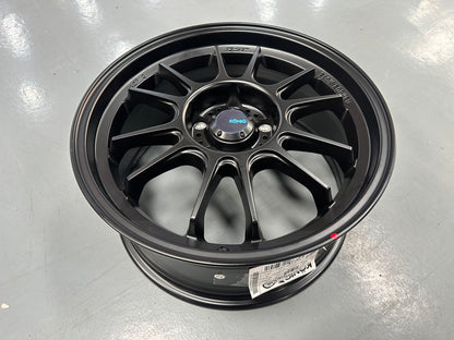 New 17x8 ET35 Konig Hypergram (4 wheel) 5x114.3 Black