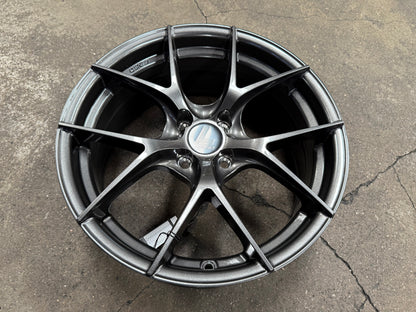 New 17X7.5J ET35 Lenso Jager Dyna Rim (4 wheel) Hyper Dark 4X100