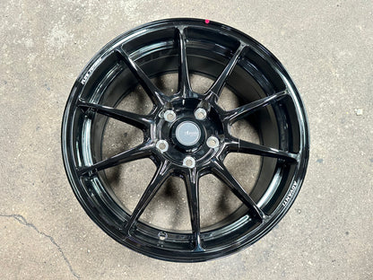 New 17X8 ET40 Advanti Aria Rim (4 wheel) Black 5X114.3