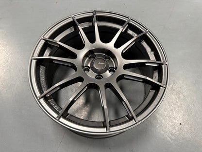 NEW 17X7.5 ET42 Advanti Mercury VI Rim (4 Wheels) Flat Gunmetal 5X100