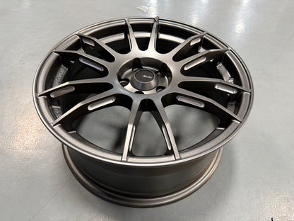 NEW 17X7.5 ET42 Advanti Mercury VI Rim (4 Wheels) Flat Gunmetal 5X100