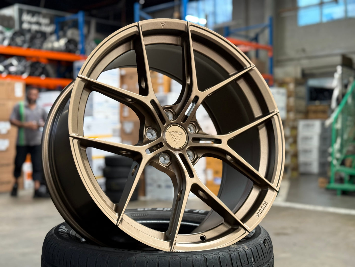 New 20x8.5 ET30 20x10 ET40 Vogue Wheel FF26 (4 wheel) 5x114.3 Bronze