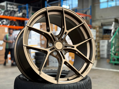 New 20x8.5 ET30 20x10 ET40 Vogue Wheel FF26 (4 wheel) 5x114.3 Bronze