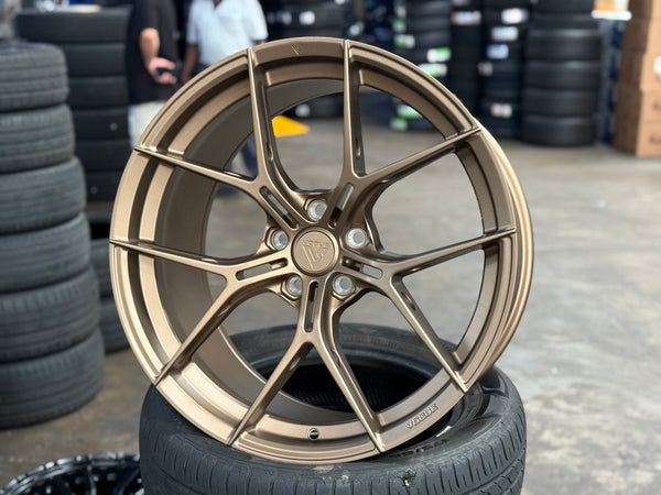 New 20x8.5 ET30 20x10 ET40 Vogue Wheel FF26 (4 wheel) 5x114.3 Bronze
