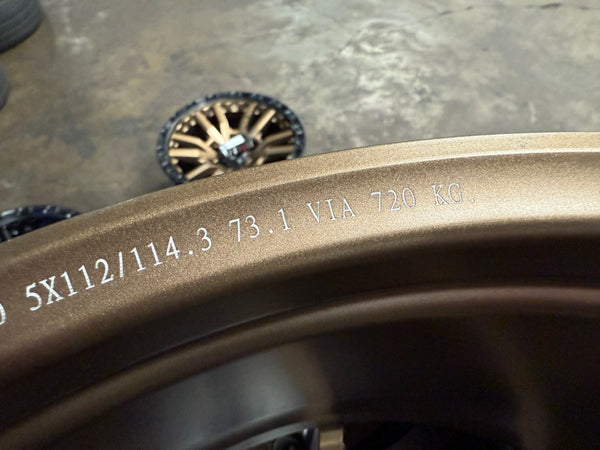 New 20x8.5 ET30 20x10 ET40 Vogue Wheel FF26 (4 wheel) 5x114.3 Bronze