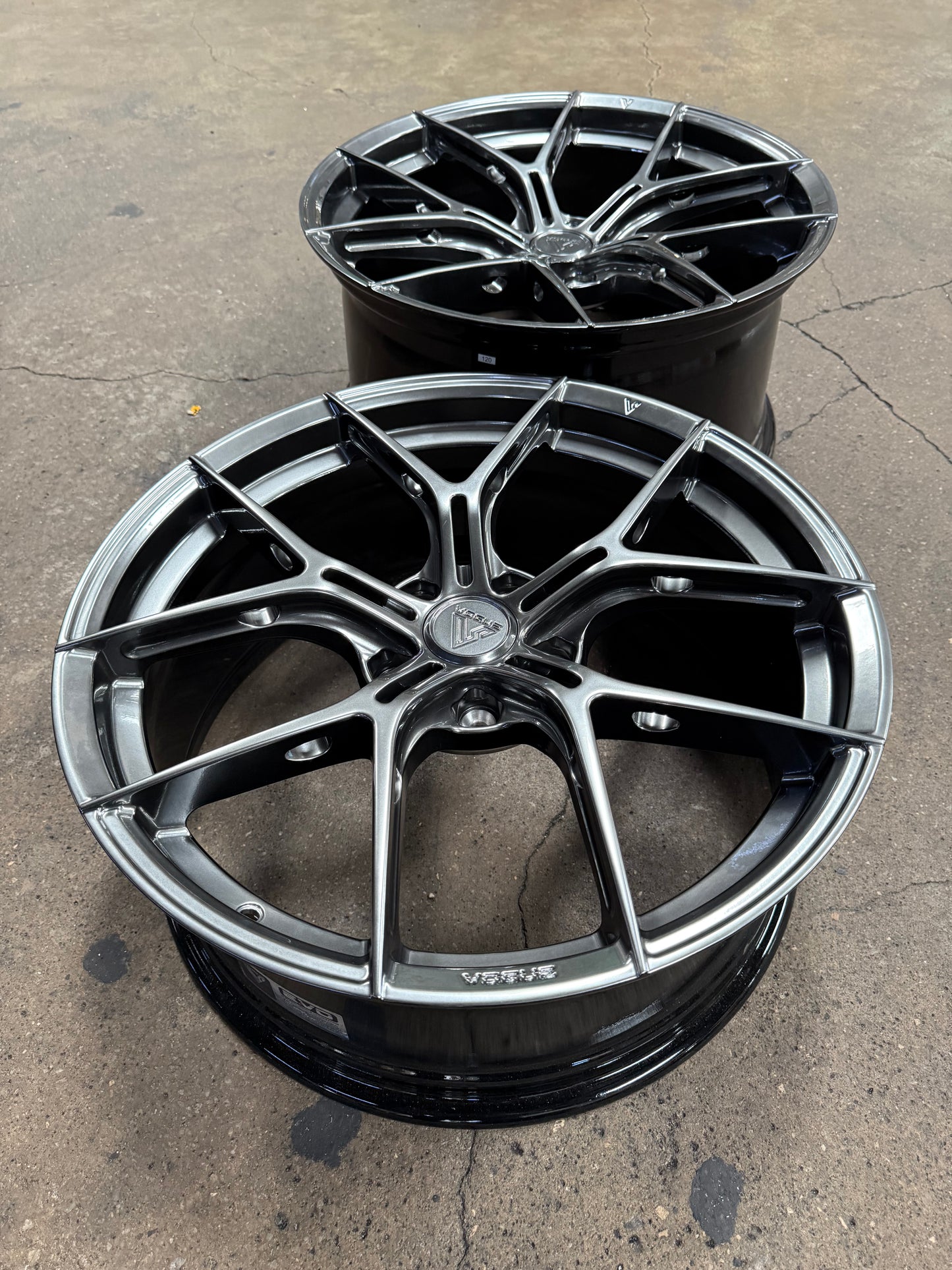 New 20x8.5 ET35 20x10 ET40 Vogue Wheel FF26 (4 wheel) 5x120 Hyper Dark