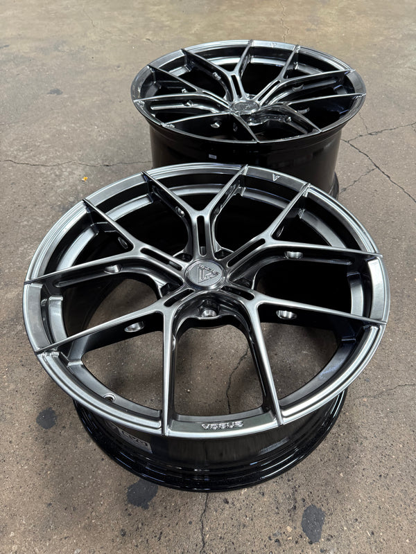 New 20x8.5 ET35 20x10 ET40 Vogue Wheel FF26 (4 wheel) 5x120 Hyper Dark