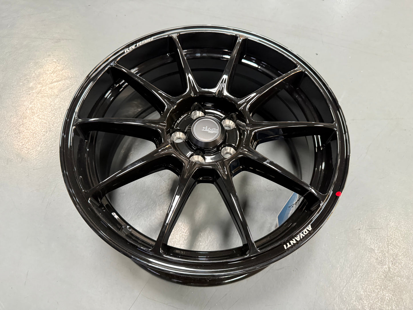 NEW 17X7.5 ET42 Advanti Aria Rim (4 Wheels) Gloss Black 5X100