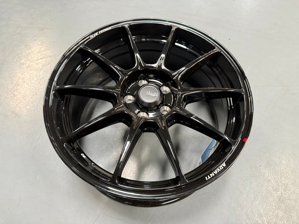 NEW 17X7.5 ET42 Advanti Aria Rim (4 Wheels) Gloss Black 5X100