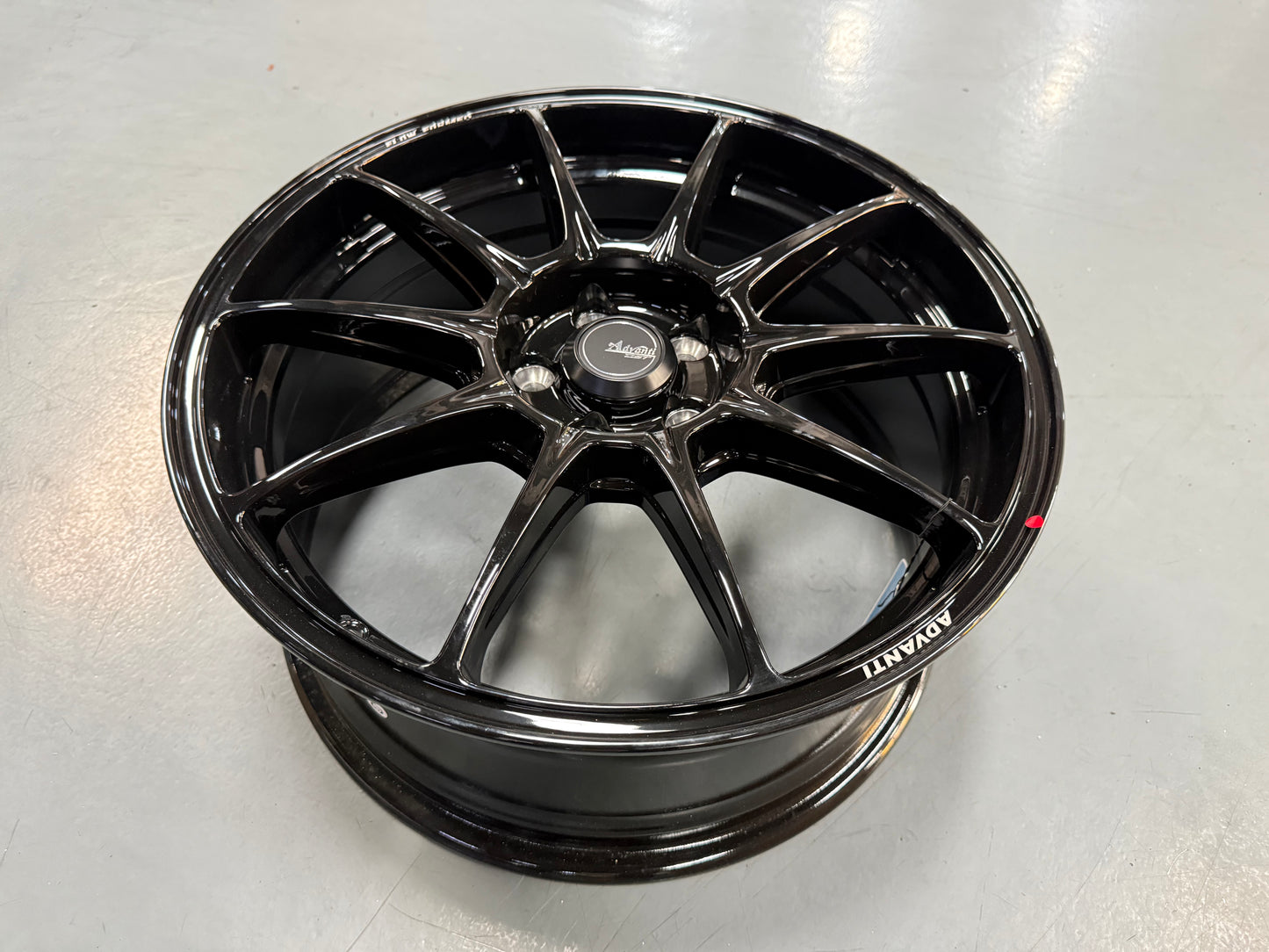NEW 17X7.5 ET42 Advanti Aria Rim (4 Wheels) Gloss Black 5X100