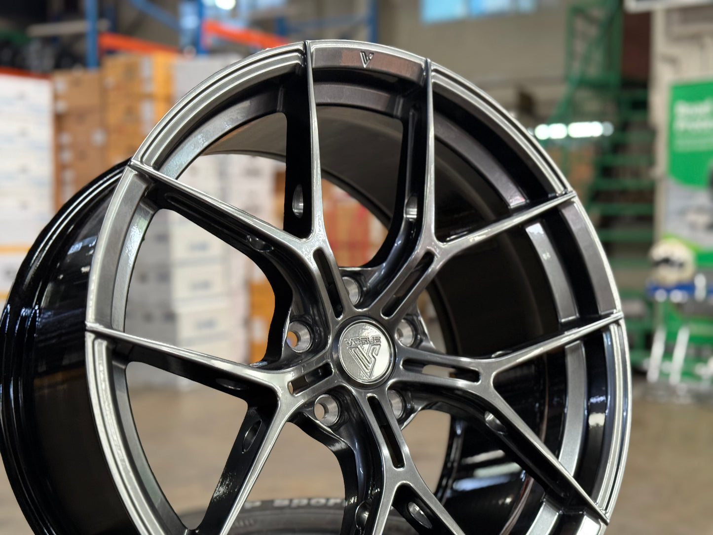 New 20x8.5 ET35 20x10 ET40 Vogue Wheel FF26 (4 wheel) 5x120 Hyper Dark