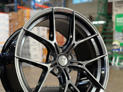 New 20x8.5 ET35 20x10 ET40 Vogue Wheel FF26 (4 wheel) 5x120 Hyper Dark