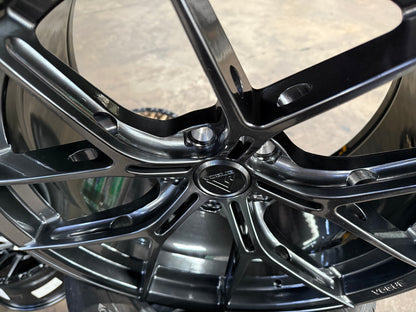 New 20x8.5 ET35 20x10 ET40 Vogue Wheel FF26 (4 wheel) 5x120 Hyper Dark