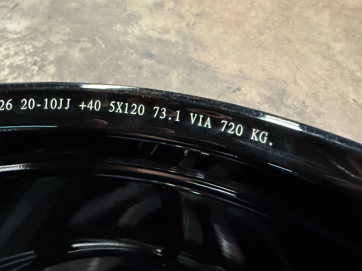 New 20x8.5 ET35 20x10 ET40 Vogue Wheel FF26 (4 wheel) 5x120 Hyper Dark