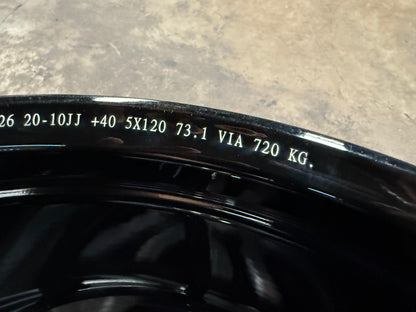 New 20x8.5 ET35 20x10 ET40 Vogue Wheel FF26 (4 wheel) 5x120 Hyper Dark