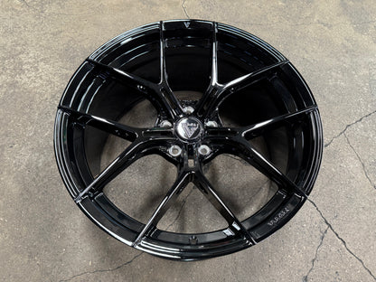 New 20x8.5 ET30 20x10 ET40 Vogue Wheel F26 (4 wheel) 5x114.3 Gloss Black