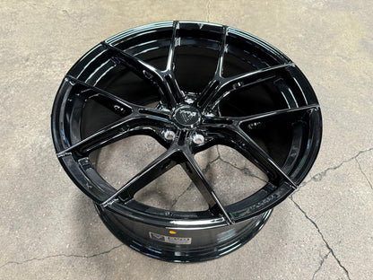 New 20x8.5 ET30 20x10 ET40 Vogue Wheel F26 (4 wheel) 5x114.3 Gloss Black