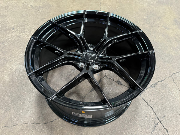New 20x8.5 ET30 20x10 ET40 Vogue Wheel F26 (4 wheel) 5x114.3 Gloss Black