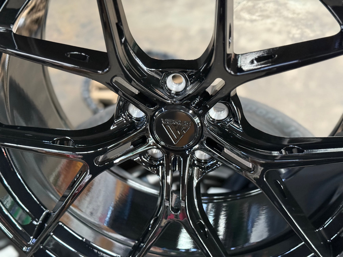 New 20x8.5 ET30 20x10 ET40 Vogue Wheel F26 (4 wheel) 5x114.3 Gloss Black
