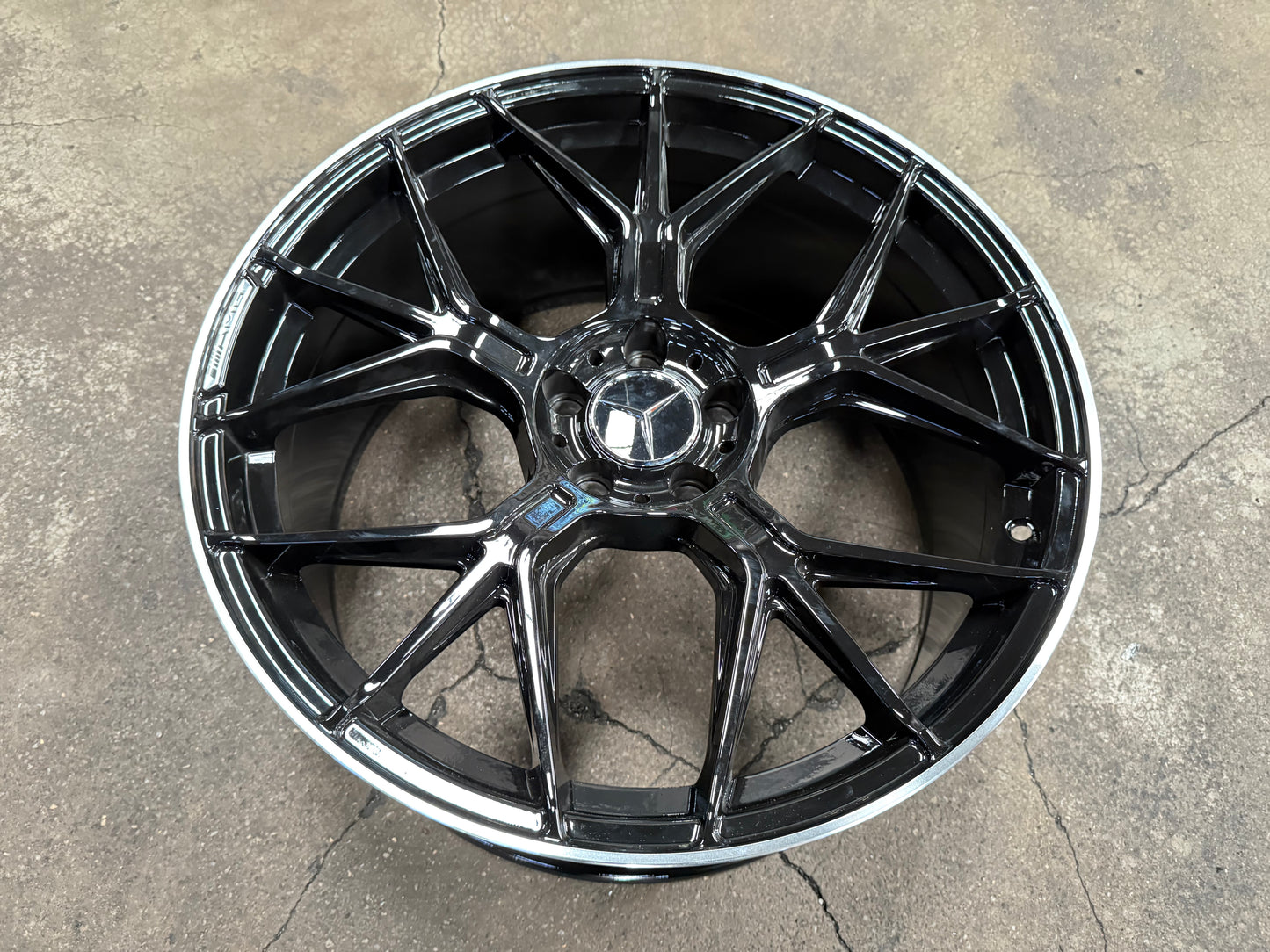 New 20x8.5 ET35 20x9.5 ET35 Mercedes AMG GT (4 wheel) 5x112 Gloss Black