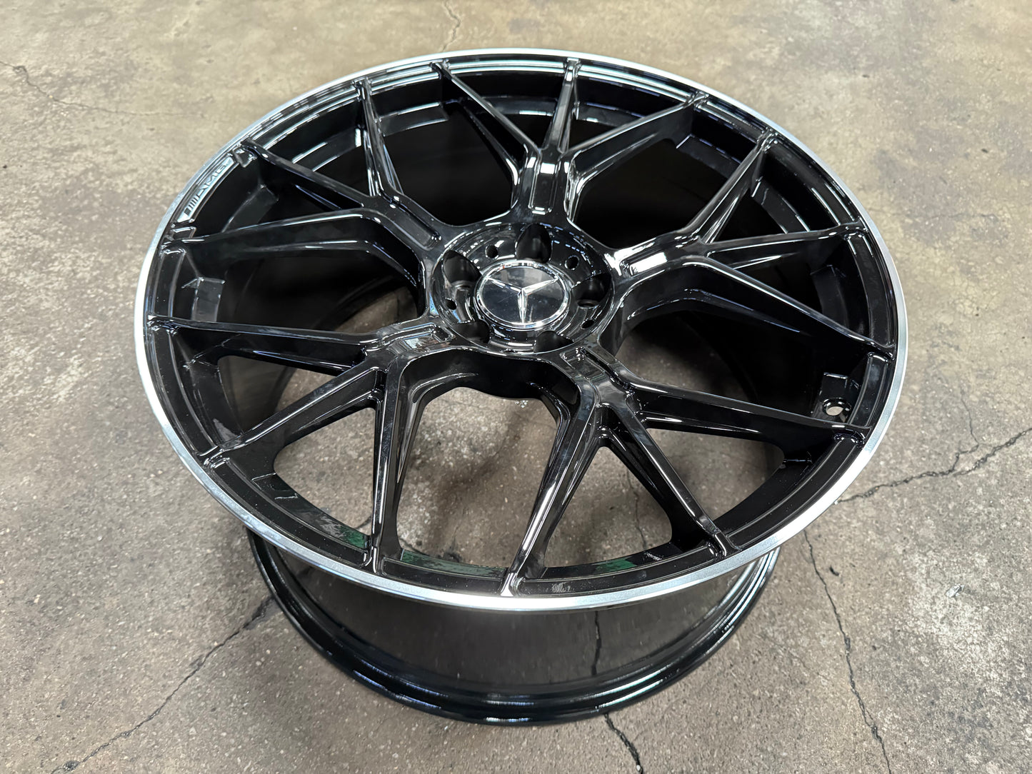 New 20x8.5 ET35 20x9.5 ET35 Mercedes AMG GT (4 wheel) 5x112 Gloss Black