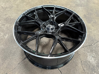 New 20x8.5 ET35 20x9.5 ET35 Mercedes AMG GT (4 wheel) 5x112 Gloss Black