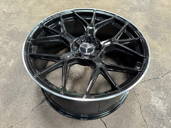 New 20x8.5 ET35 20x9.5 ET35 Mercedes AMG GT (4 wheel) 5x112 Gloss Black