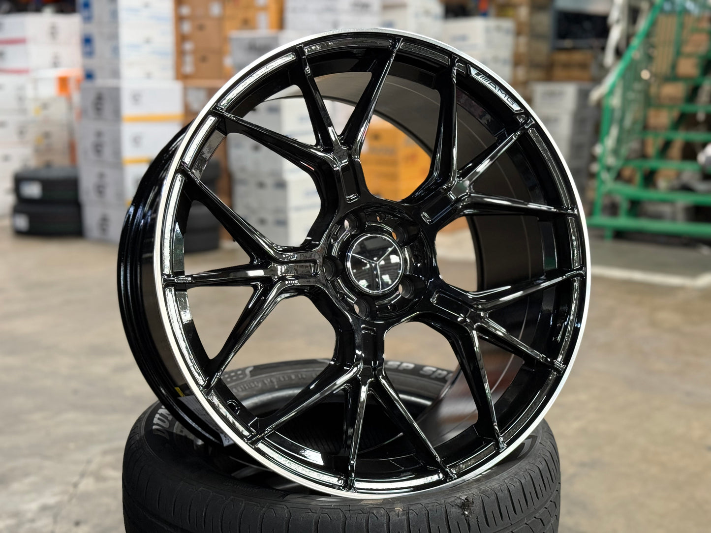 [Bundle] 20x9.5 ET35 Mercedes AMG GT (2 wheel) 5x112 Gloss Black