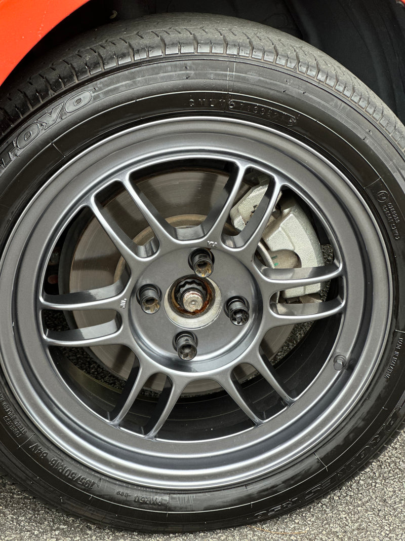 New 16X7 ET43 Enkei Racing RPF1 JAPAN Rim (4 wheel) Gloss Gunmetal 4X100