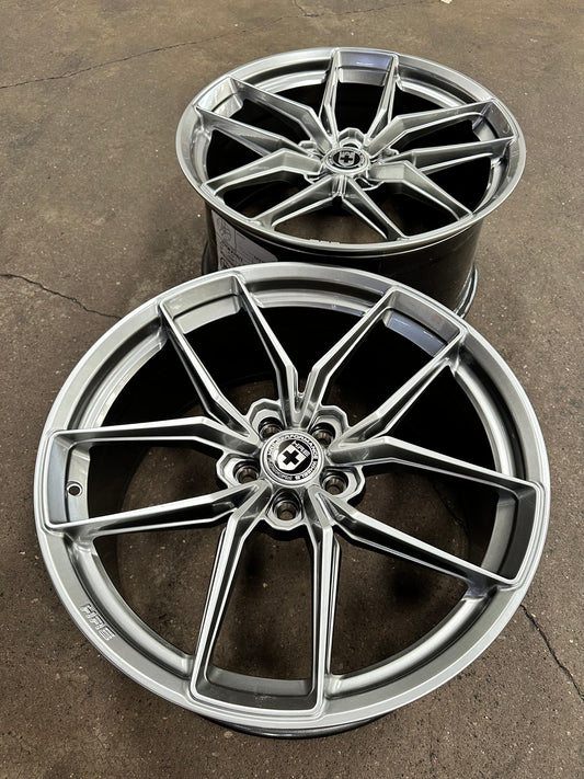 New 20x9 ET25 20x10 ET35 HRE FF21 (4 wheel) 5x112 Liquid Metal