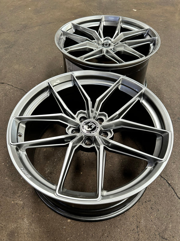 New 20x9 ET25 20x10 ET35 HRE FF21 (4 wheel) 5x112 Liquid Metal