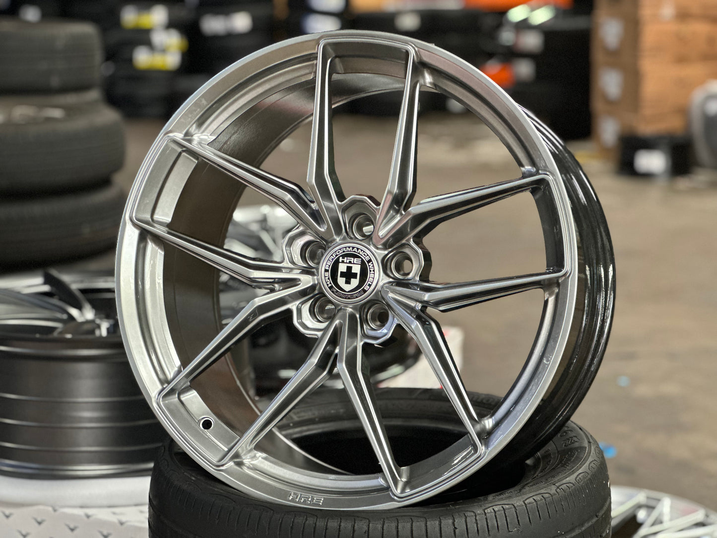 New 20x9 ET25 20x10 ET35 HRE FF21 (4 wheel) 5x112 Liquid Metal
