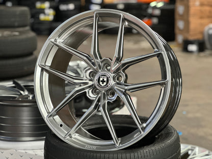 New 20x9 ET25 20x10 ET35 HRE FF21 (4 wheel) 5x112 Liquid Metal