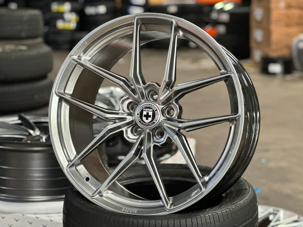 New 20x9 ET25 20x10 ET35 HRE FF21 (4 wheel) 5x112 Liquid Metal