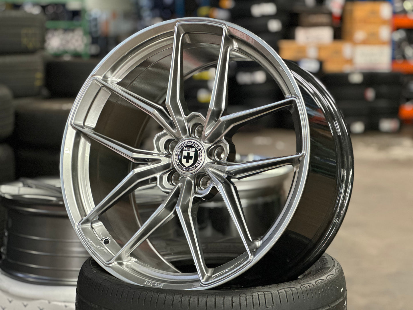 New 20x9 ET25 20x10 ET35 HRE FF21 (4 wheel) 5x112 Liquid Metal