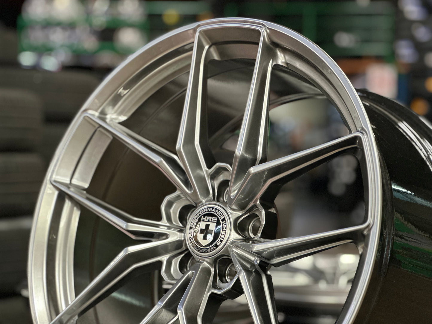 New 20x9 ET25 20x10 ET35 HRE FF21 (4 wheel) 5x112 Liquid Metal