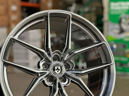 New 20x9 ET25 20x10 ET35 HRE FF21 (4 wheel) 5x112 Liquid Metal